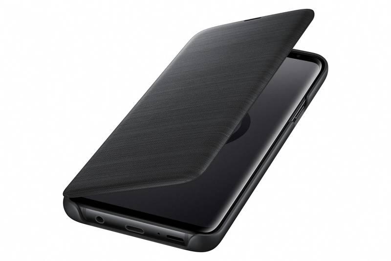 Pouzdro na mobil flipové Samsung LED View pro Galaxy S9 černé