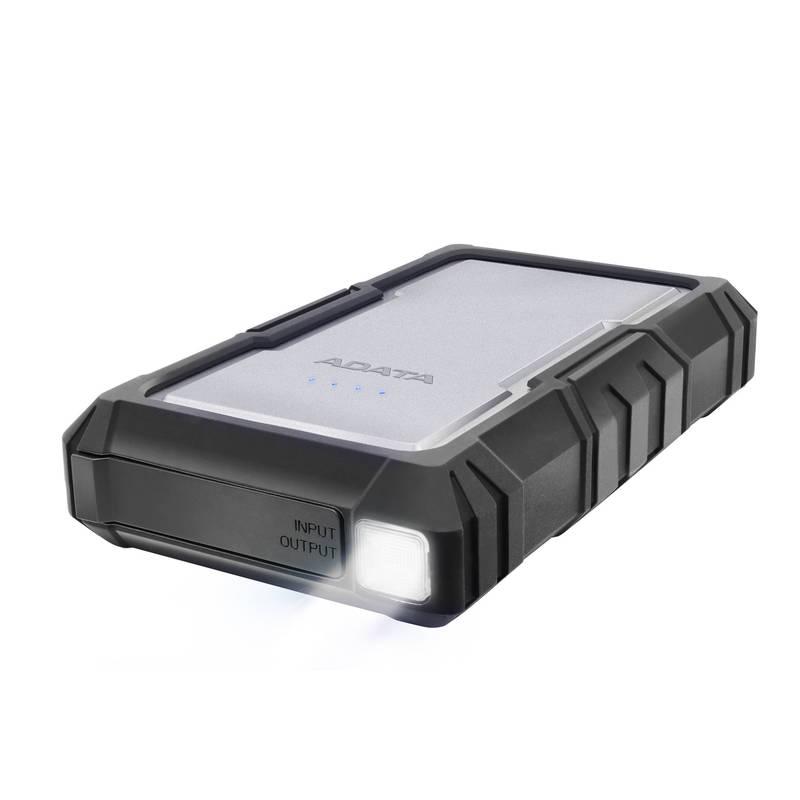 Powerbank ADATA D16750 16750mAh stříbrná