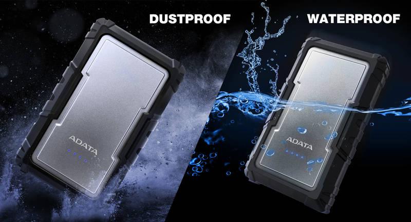 Powerbank ADATA D16750 16750mAh stříbrná