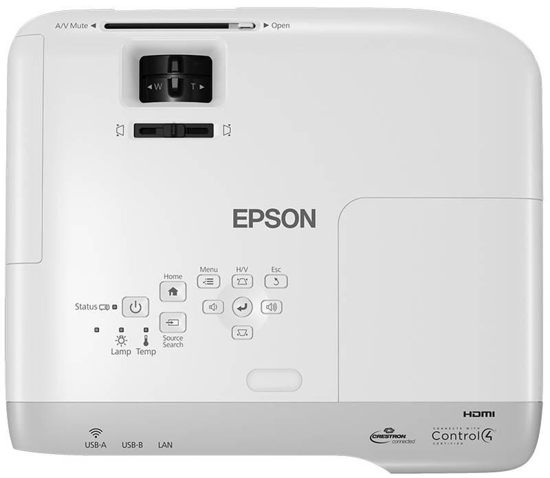 Projektor Epson EB-108 bílý, Projektor, Epson, EB-108, bílý