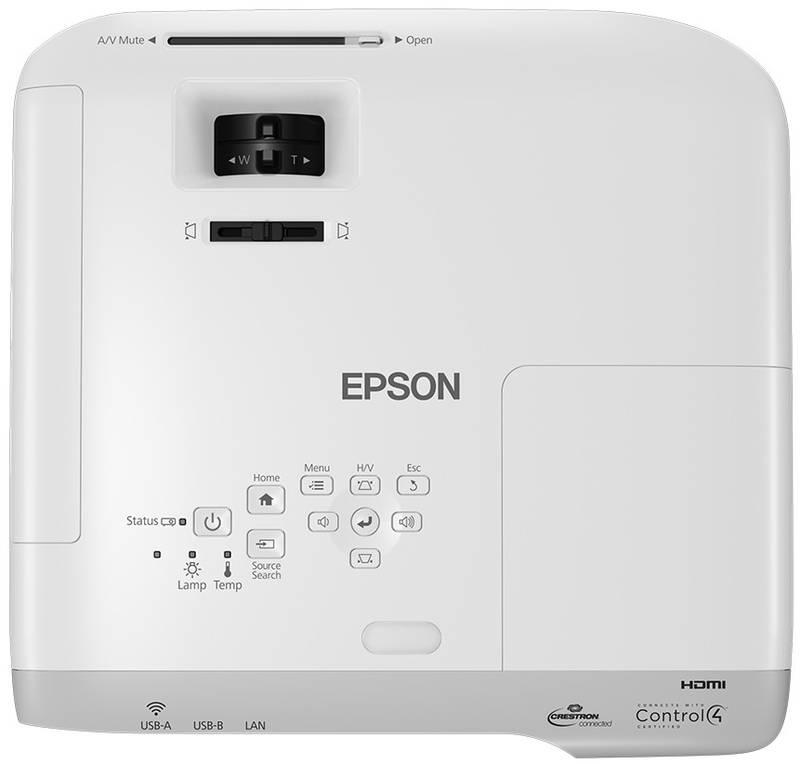 Projektor Epson EB-980W bílý, Projektor, Epson, EB-980W, bílý