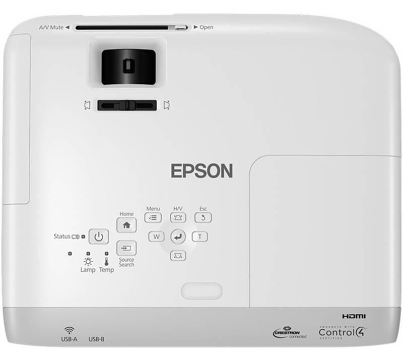 Projektor Epson EB-S39 bílý, Projektor, Epson, EB-S39, bílý