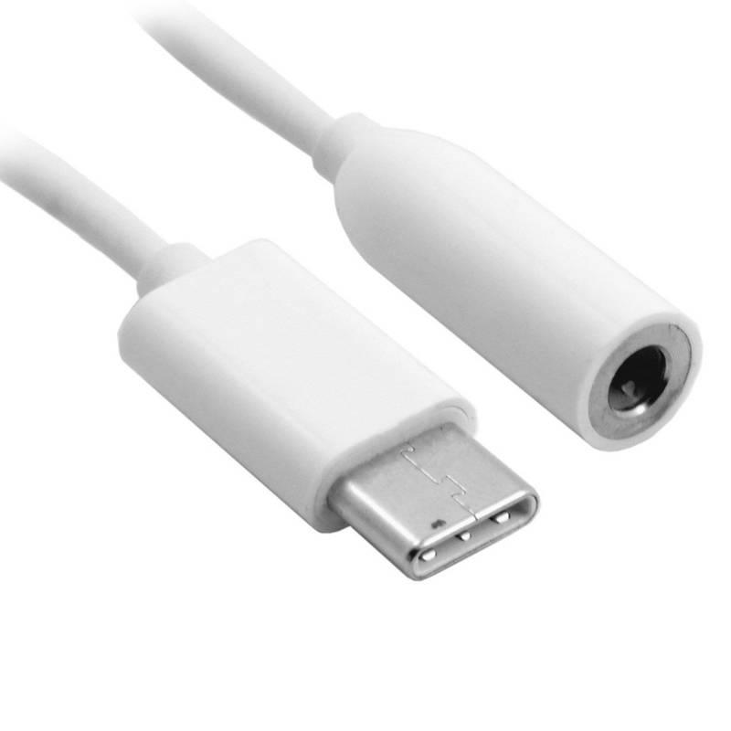 Redukce Huawei Jack 3,5mm USB-C bílá