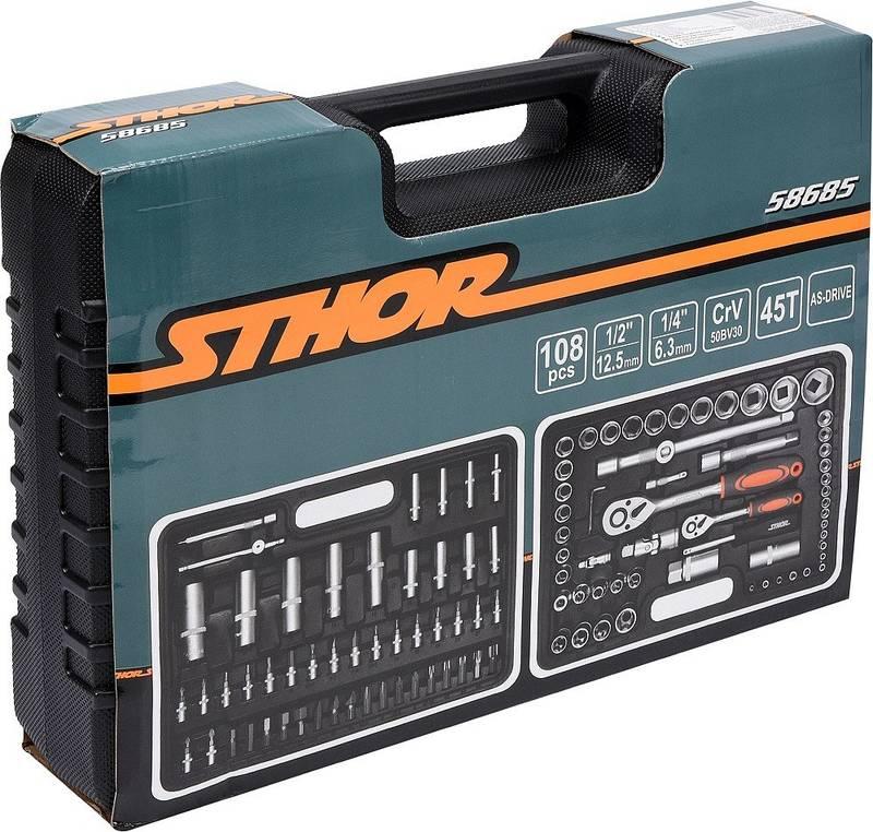 Sada gola klíčů Sthor 108 ks