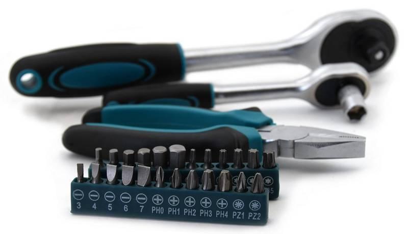 Sada nářadí Compass Professional, 257 ks