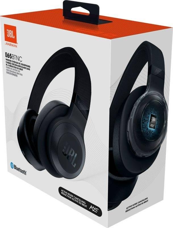 Sluchátka JBL E65BTNC černá