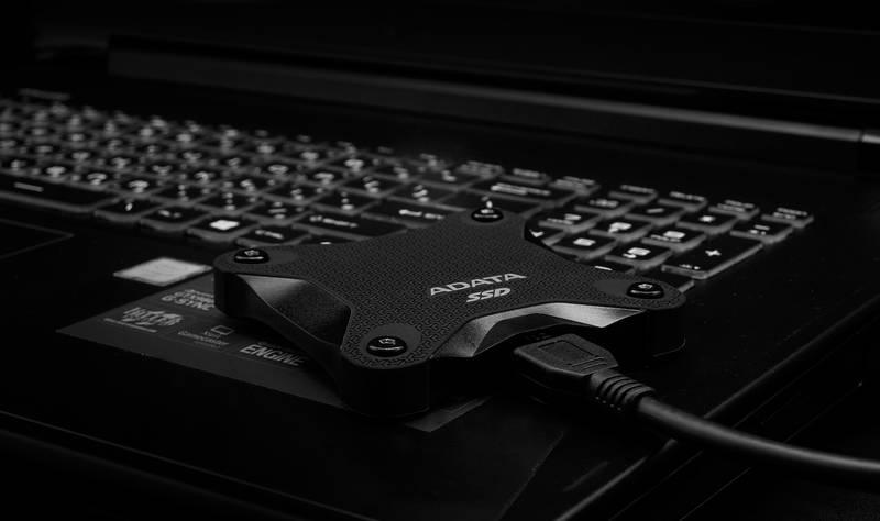 SSD externí ADATA SD600 256GB černý