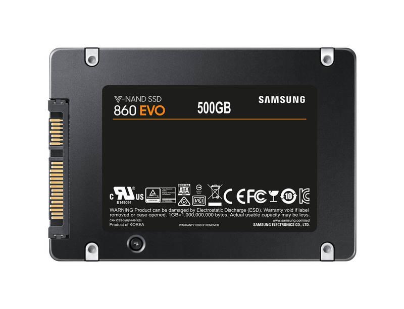 SSD Samsung EVO 860 500GB černý
