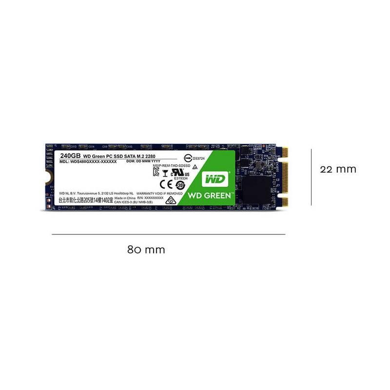 SSD Western Digital Green M.2 3D NAND 120 GB