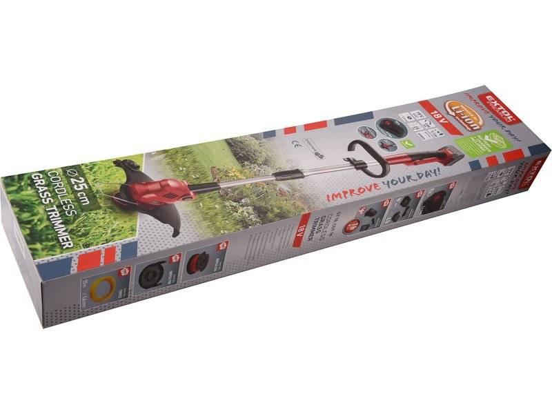 Strunová sekačka EXTOL Premium, aku, 18V Li-ion