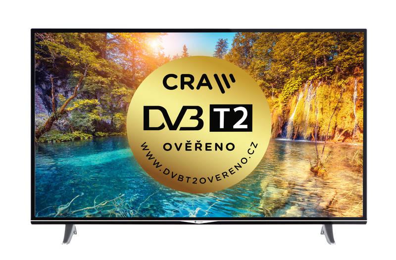 Televize GoGEN TVU 55V298 STWEB černá