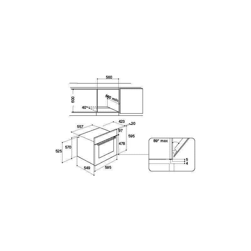 Trouba Indesit IFW 6544 IX nerez