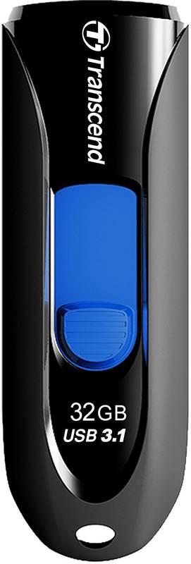 USB Flash Transcend JetFlash 790K 32GB černý modrý