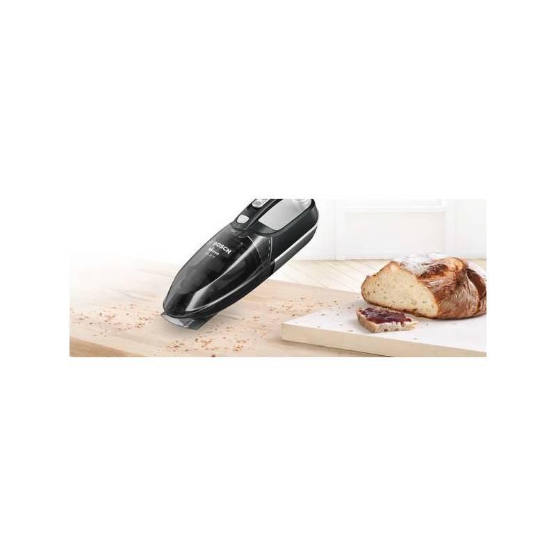 Akumulátorový vysavač Bosch Move BHN14090 černý stříbrný