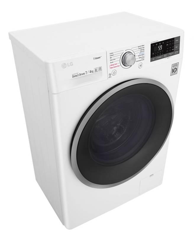 Automatická pračka se sušičkou LG Direct Drive F72J7HG1W bílá