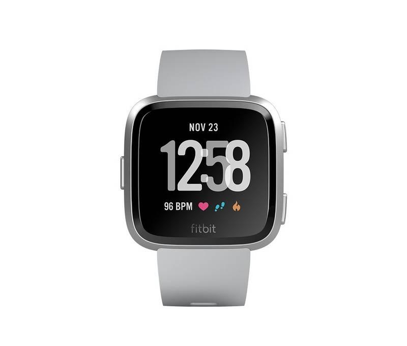 Chytré hodinky Fitbit Versa - Gray Silver Aluminum