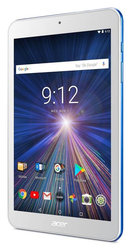 Dotykový tablet Acer Iconia One 8 bílý modrý