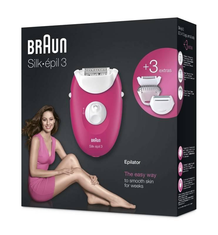 Epilátor Braun Silk épil SE 3410