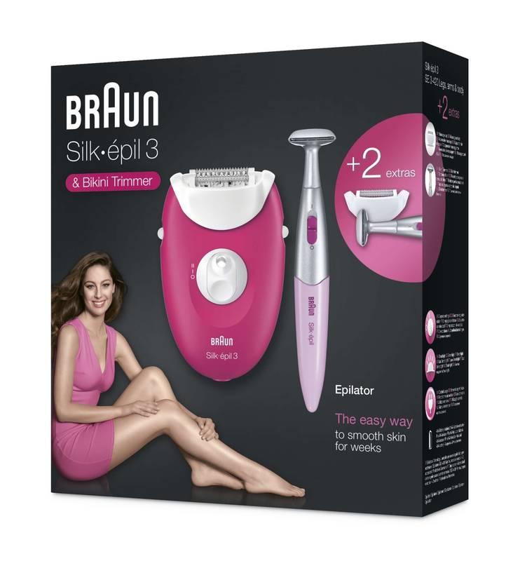 Epilátor Braun Silk épil SE 3420