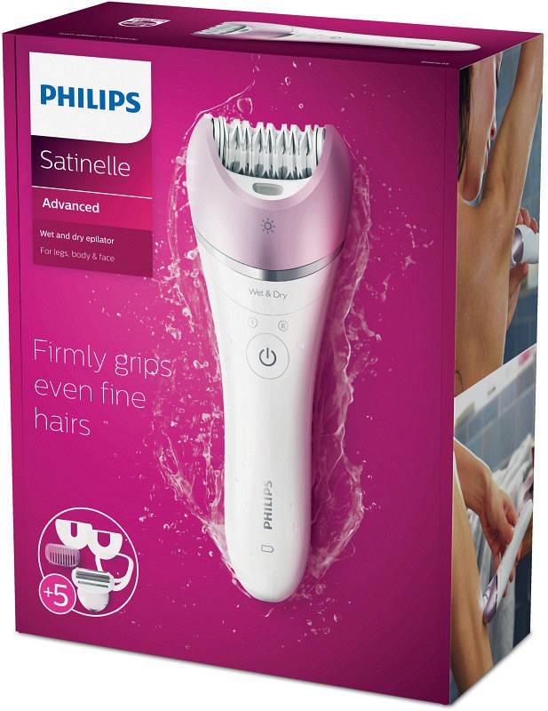 Epilátor Philips BRE635 00 Satinelle Advanced Wet&Dry