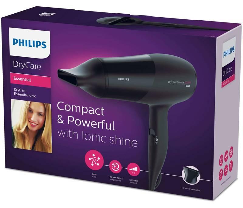 Fén Philips DryCare BHD030 00 černý