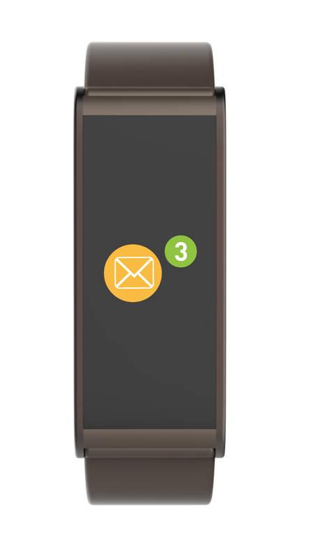 Fitness náramek MyKronoz ZeFit4 hnědý