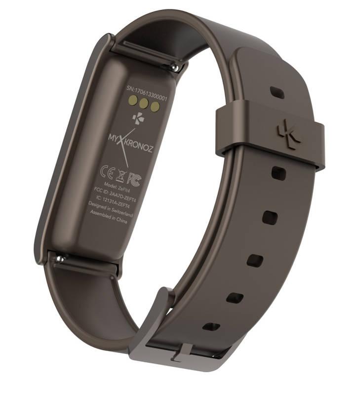 Fitness náramek MyKronoz ZeFit4 hnědý