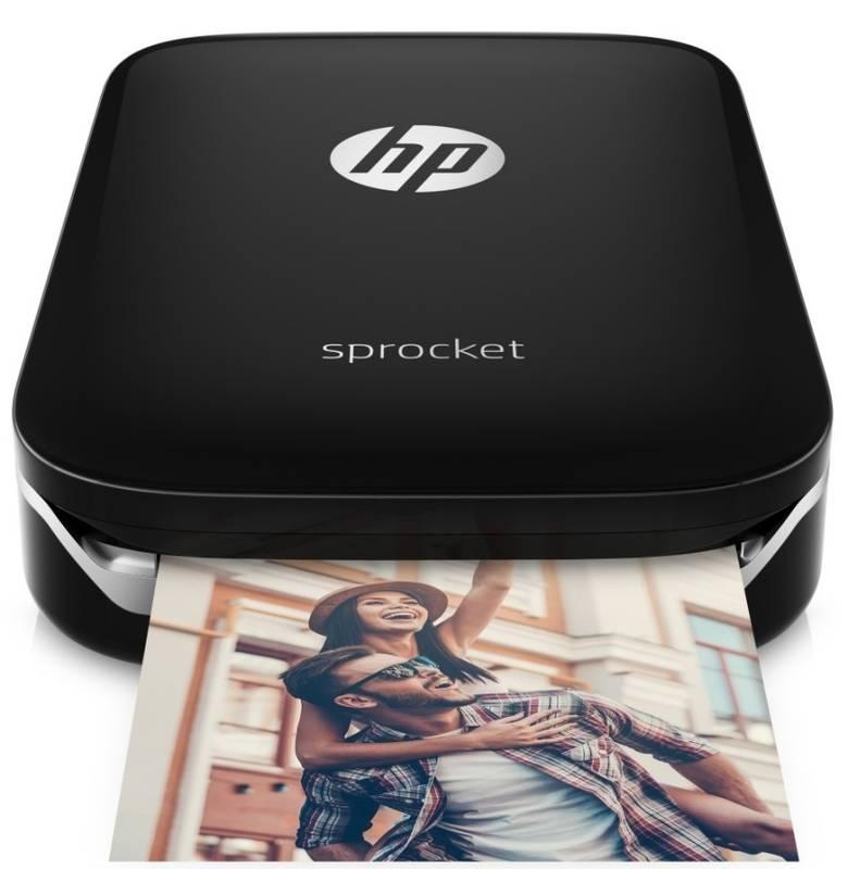 Fototiskárna HP Sprocket Photo Printer černá