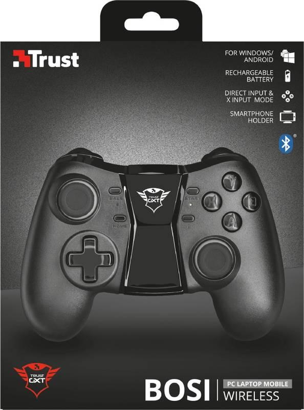 Gamepad Trust GXT Gaming 590 Bosi Bluetooth černý