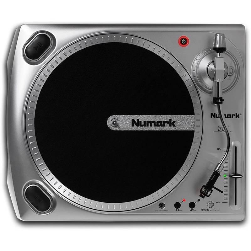 Gramofon Numark TTUSB stříbrný, Gramofon, Numark, TTUSB, stříbrný