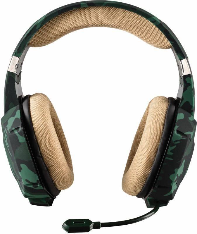 Headset Trust GXT 322C Green Camouflage