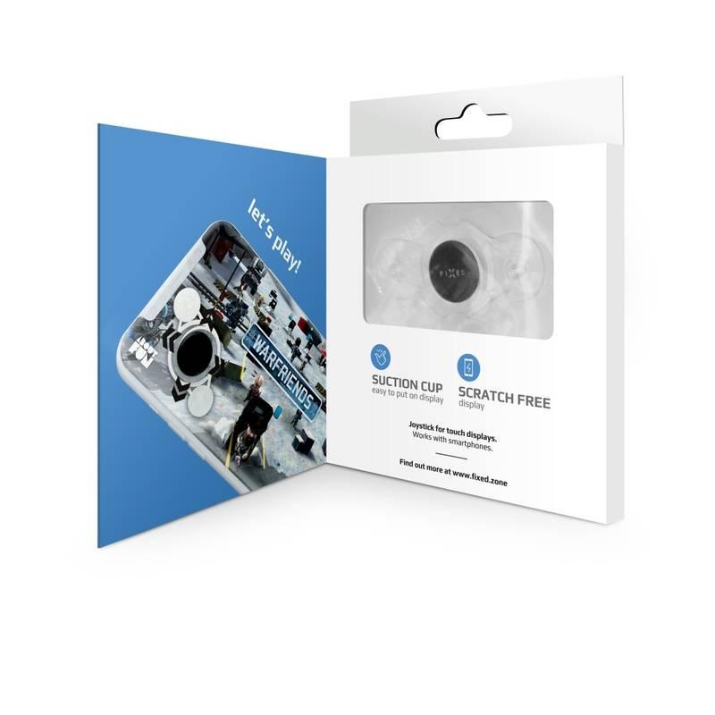 Joystick FIXED Joy pro hraní her na dotykovém displeji bílý