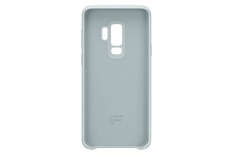 Kryt na mobil Samsung Silicon Cover pro Galaxy S9 modrý