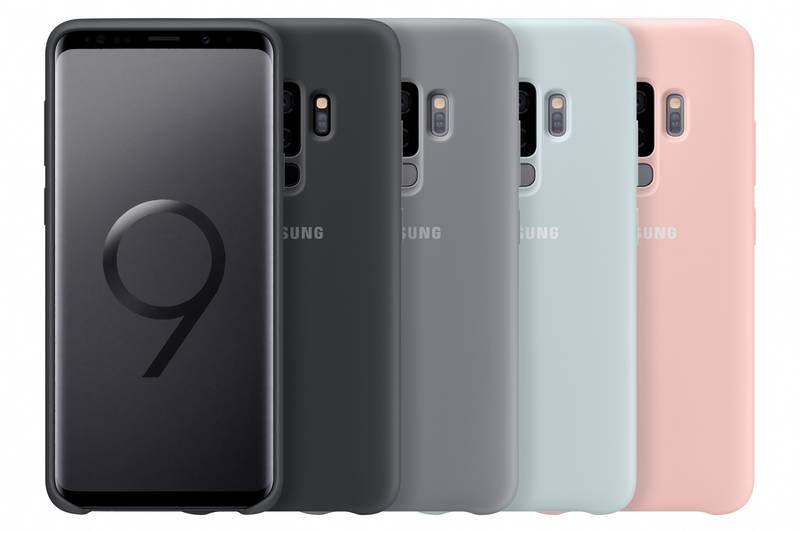 Kryt na mobil Samsung Silicon Cover pro Galaxy S9 modrý, Kryt, na, mobil, Samsung, Silicon, Cover, pro, Galaxy, S9, modrý