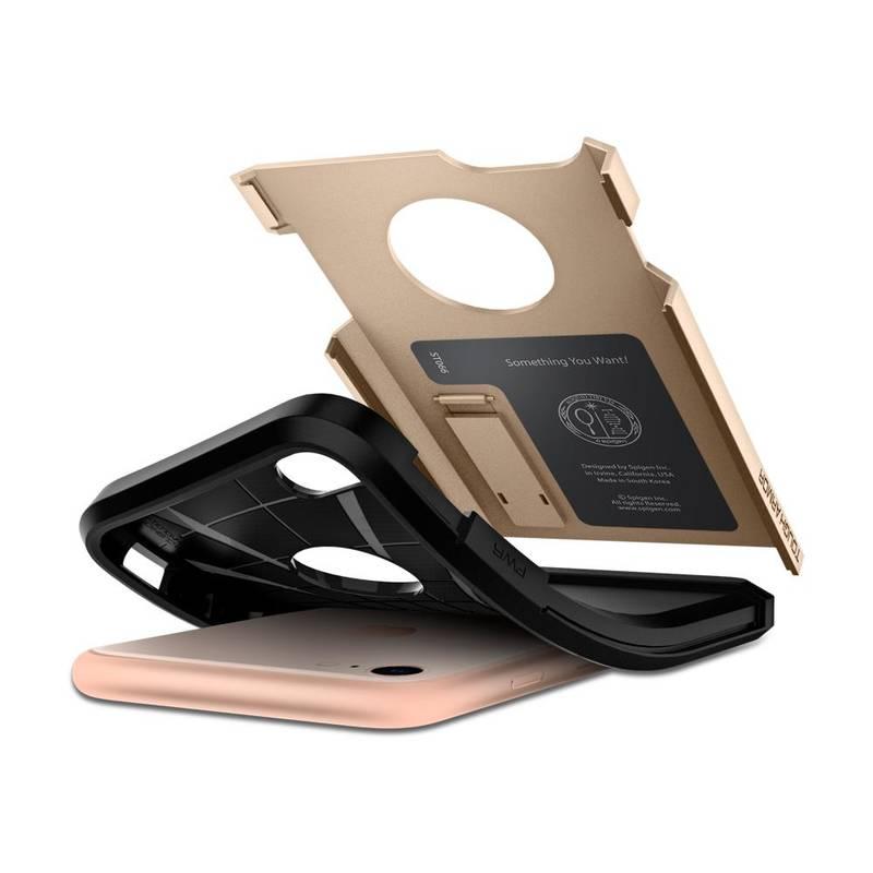 Kryt na mobil Spigen Tough Armor 2 pro Apple iPhone 7 8 - champagne gold