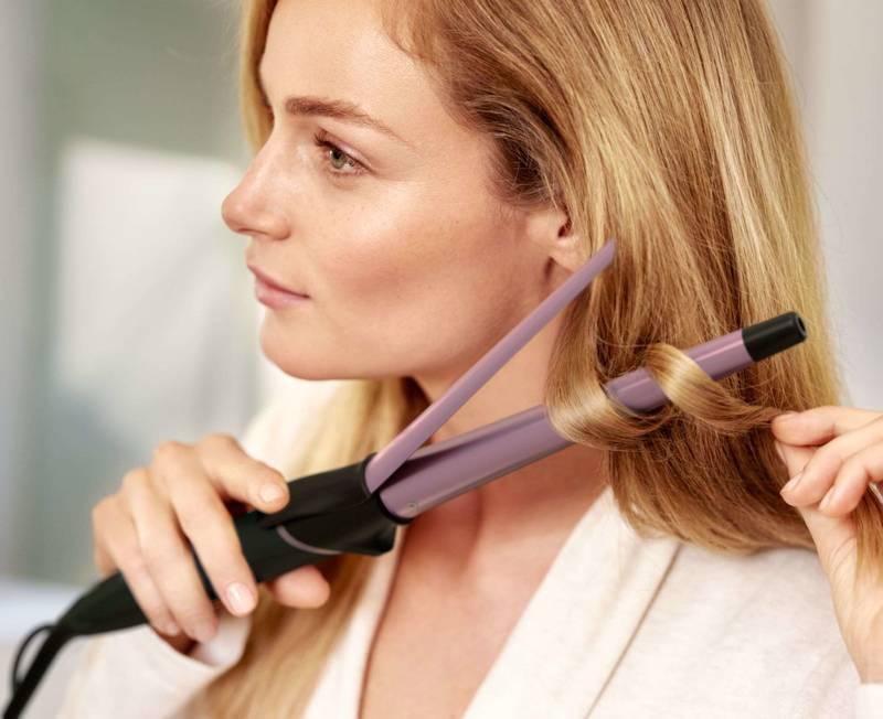 Kulma Philips Sublime Ends BHB871 00 černá růžová