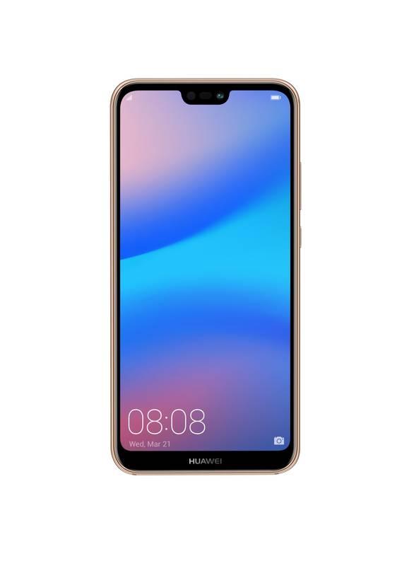 Mobilní telefon Huawei P20 lite růžový, Mobilní, telefon, Huawei, P20, lite, růžový