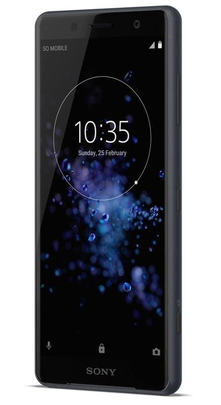 Mobilní telefon Sony Xperia XZ2 Compact černý, Mobilní, telefon, Sony, Xperia, XZ2, Compact, černý
