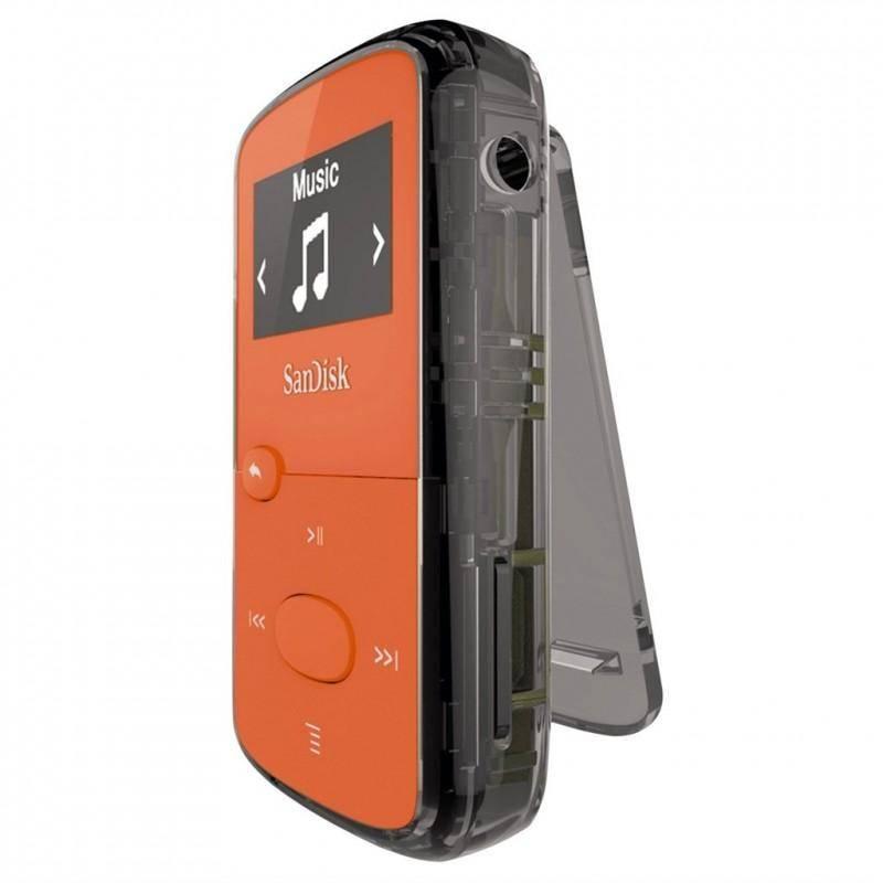 MP3 přehrávač Sandisk Sansa Clip JAM 8 GB oranžový, MP3, přehrávač, Sandisk, Sansa, Clip, JAM, 8, GB, oranžový