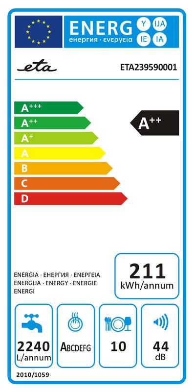 Myčka nádobí ETA 239590001