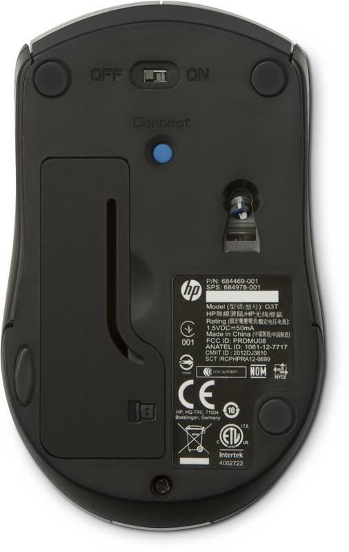 Myš HP X3000 bílá