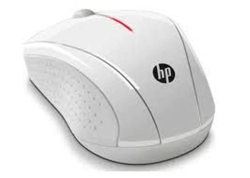 Myš HP X3000 bílá, Myš, HP, X3000, bílá