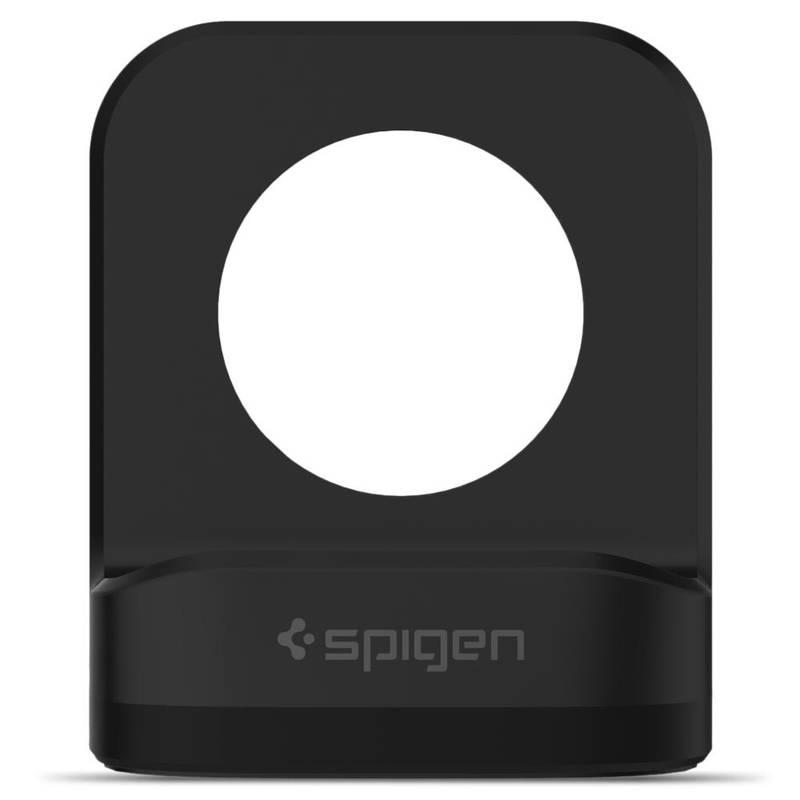 Nabíjecí stojánek Spigen S350 pro Apple Watch černý, Nabíjecí, stojánek, Spigen, S350, pro, Apple, Watch, černý