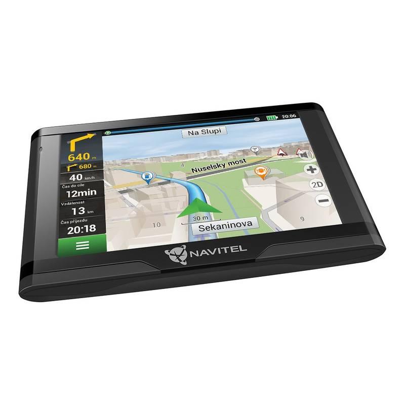 Navigační systém GPS Navitel E500 Magnetic, Lifetime černá