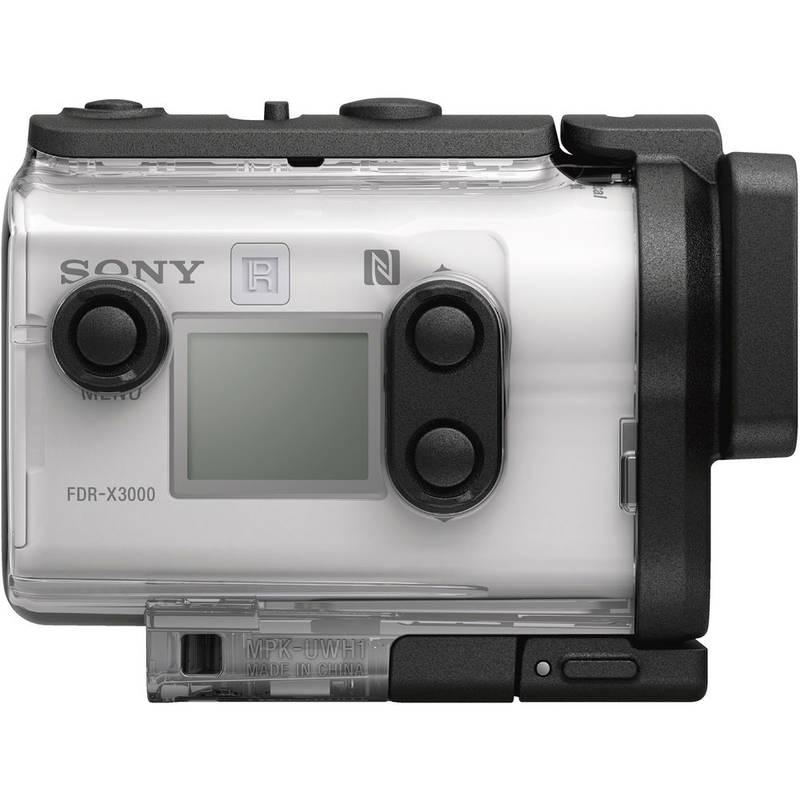 Outdoorová kamera Sony FDR-X3000R AKA-FGP1 travel kit bílá