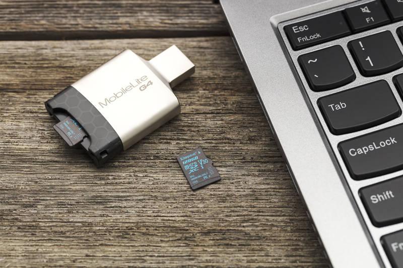 Paměťová karta Kingston Canvas Go! MicroSDXC 128GB UHS-I U3