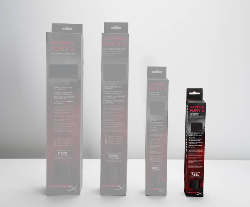 Podložka pod myš HyperX FURY S Pro Gaming S, 29 x 24 cm černá
