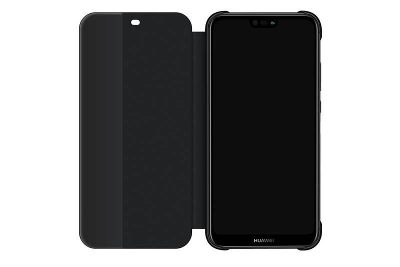 Pouzdro na mobil flipové Huawei Original Folio pro P20 Lite černé