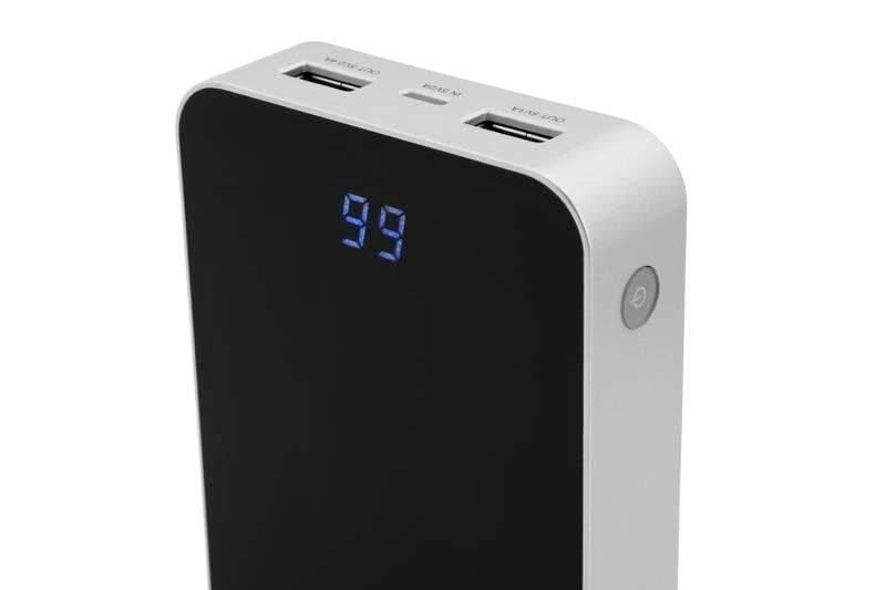 Powerbank Verbatim 10400mAh černý hliník