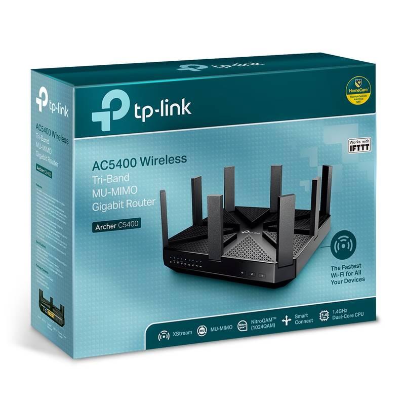 Router TP-Link Archer C5400 černý, Router, TP-Link, Archer, C5400, černý
